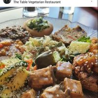 their famous patty, tofu, beans, lentils and more! at The Table in Ottawa