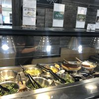 Salad bar at The Table in Ottawa