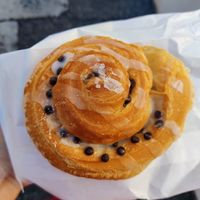 Chocolate swirl at Forneria Bianchetti Luigi in Brescia