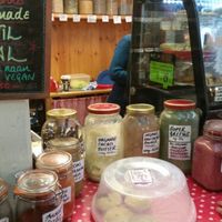 stuff at Clancy's Vegetarian Emporium in Cardiff