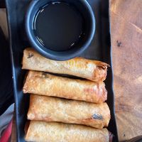 Vegan eggrolls at Island Bowls Boracay in Boracay