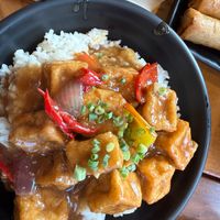 Tofu sisig at Island Bowls Boracay in Boracay