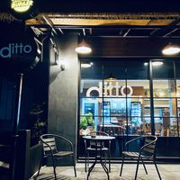 Restaurant exterior at night  at Samui Burger in Koh Samui