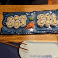 Avocado maki at Mili in Vienna