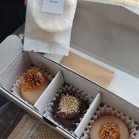 miso/fig and black sesame at Mitomi - 実と美 in Osaka