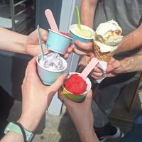  at Basement Gelato Co in Edinburgh