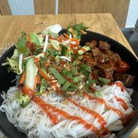 Tempeh noodle salad   at Banh Mi Express - Rogier in Brussels