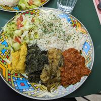 Vegan special at House of Habesha in Sheffield