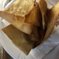 Fried Arabic bread  at Le Mille e Una Notte in Trieste