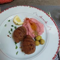 Wheat ball mezze at Le Mille e Una Notte in Trieste