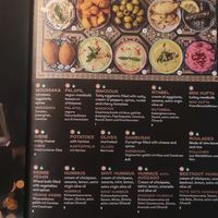 Mezzeh options at Le Mille e Una Notte in Trieste