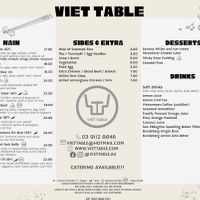 Crispy tofu fried rice (ASK FOR NO EGG), veg curry   at Viet Table in Camberwell