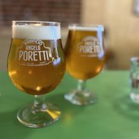 Beers   at Rudy's Pizza in Durham