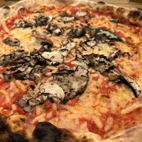 VG pizza   at Rudy's Pizza in Durham