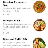 Menu (2/2) at Ma Kitchen in Graz