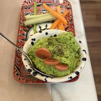 Hummus di piselli e verdure   at Piattini Caffè & Vini in Turin