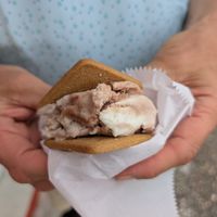 Ice cream sandwich at No No Nuts Ice Cream  in North Myrtle Beach