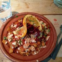 meal at Lola Rosa - Milton in Montreal