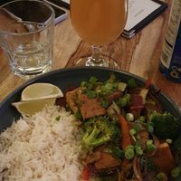 Tofu braisé at Lola Rosa - Milton in Montreal