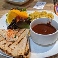 Quesadilla at Lola Rosa - Milton in Montreal