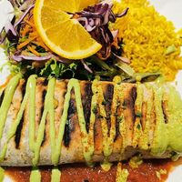 Burrito at Lola Rosa - Milton in Montreal
