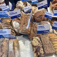 Plenty of breads, some organic and/or gluten-free! at DEMAIN in Paris