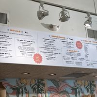 Bom Dia menu as of 3 May 2025  at Bom Dia Cafe in Portland