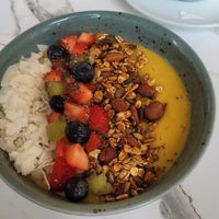 Acai / mango bowl at The Spot - Malá Strana in Prague