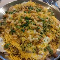 Papdi chaat at Saurav Ki Rasoi in Folkestone