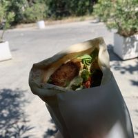   at Falafellas in Athens