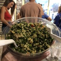 Tabouleh salad at Falafellas in Athens