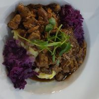 "beef" bourguignon at The Piper Art Bar in Windsor