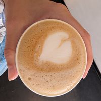 Cappuccino with soy milk at Martin Auer - Hauptplatz in Graz