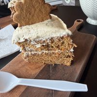 Carrot Cakee  at Throop Soups in Throop