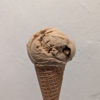 Coffee at St. Francis Ice Cream in Portland