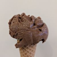 Chocolate Peanut Brittle at St. Francis Ice Cream in Portland