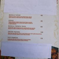Menu  at Everest Curry House in Cabo San Lucas