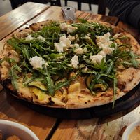 Zucchini pizza at Shepparton Brewery in Shepparton