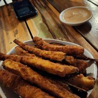 Eggplant chips at Shepparton Brewery in Shepparton