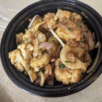 Aloo gobi at Golden Spoon Vegetarian Restaurant in Abu Dhabi