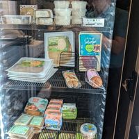 Vegan meats at Unima in Terni