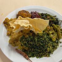 Rice and curry all you can eat combo. Was very good today! at Serendib in Kingsbury