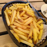 Chips (June 2024) at Prom Diner in Aberystwyth