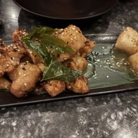 Fried tofu   at Karla in Perth