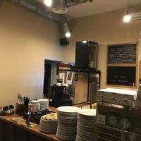 Main counter  at Piec Na Szewskiej in Wroclaw