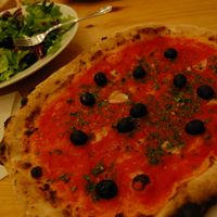 Pizza at Piec Na Szewskiej in Wroclaw