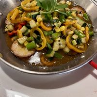 Paella  at La Luna @ La Fonda in Taos