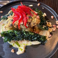 Cauliflower steak  at The Lemon Tree in Wrexham