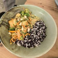 Vegan curry at Manduca in Barcelona