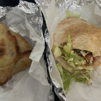   at Heights Falafel in Brooklyn